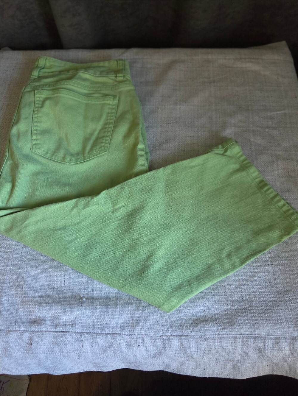 Chaps Womens Green Capris
